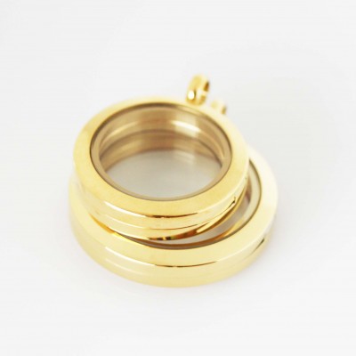 Mummy and Me - Gold Tone - Screw Top